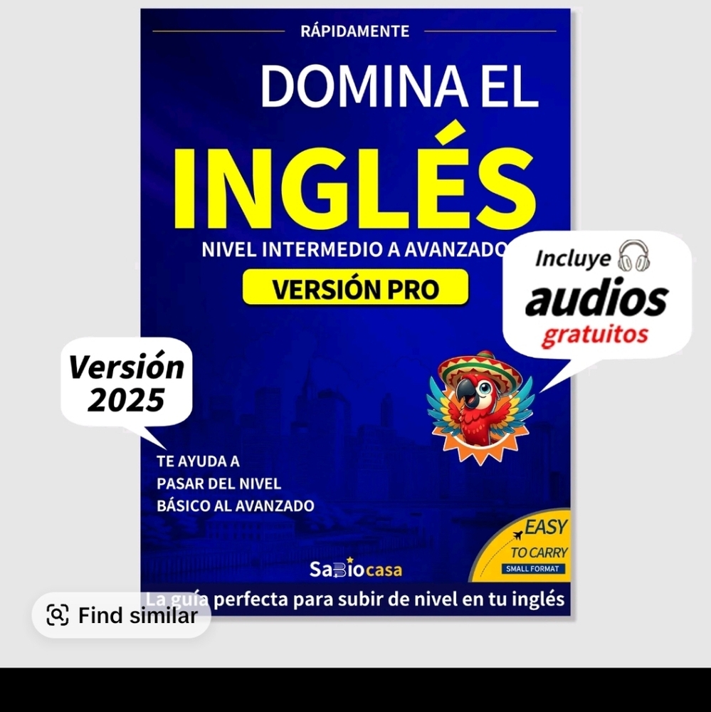 English Learning Guide - Blue - Picture 1 of 2